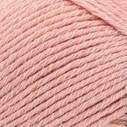 Lion Brand Cottino Yarn - Peony, 3.5 oz close up to show texture