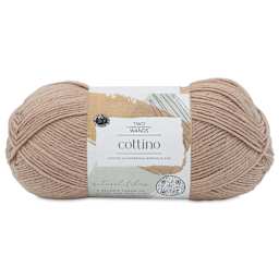 Lion Brand Cottino Yarn - Limestone, 3.5 oz
