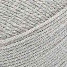 Lion Brand Cottino Yarn - Dove, 3.5 oz close up to show texture