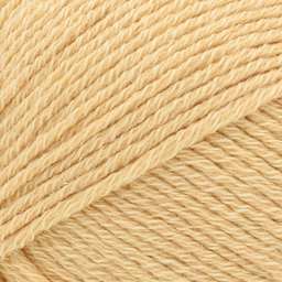 Lion Brand Cottino Yarn - Straw, 3.5 oz close up to show texture