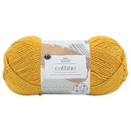 Lion Brand Cottino Yarn - Turmeric, 3.5 oz