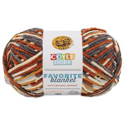 Lion Brand Cover Story Favorite Blanket Yarn - Harvest, 10.5 oz