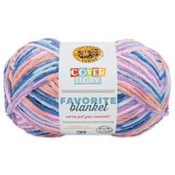 Lion Brand Cover Story Favorite Blanket Yarn - Lullaby, 10.5 oz