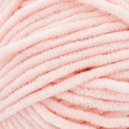 Lion Brand Cover Story Posh Twist Yarn - Strawberry Shortcake, 232 yds close up to show texture
