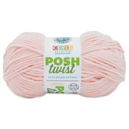 Lion Brand Cover Story Posh Twist Yarn - Strawberry Shortcake, 232 yds