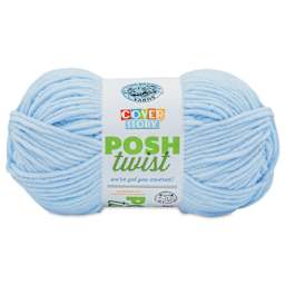 Lion Brand Cover Story Posh Twist Yarn - Blueberry Smoothie, 232 yds