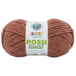 Lion Brand Cover Story Posh Twist Yarn - Brown Butter, 232 yds