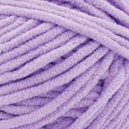 Lion Brand Cover Story Posh Twist Yarn - Ube Milk Tea, 232 yds close up to show texture