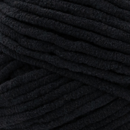 Lion Brand Cover Story Posh Twist Yarn - Black Sesame Ice Cream, 232 yds close up to show texture