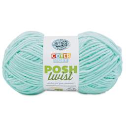 Lion Brand Cover Story Posh Twist Yarn - Mint Chip, 232 yds