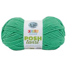 Lion Brand Cover Story Posh Twist Yarn - Bokchoy, 232 yds