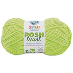 Lion Brand Cover Story Posh Twist Yarn - Glow Worm, 232 yds