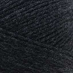 Lion Brand Pound of Love Yarn - Charcoal, 16 oz close up to show texture