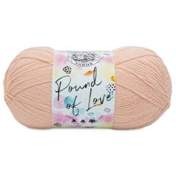 Lion Brand Pound of Love Yarn - Pink Salt, 16 oz