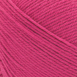 Lion Brand Pound of Love Yarn - Cerise, 16 oz close up to show texture