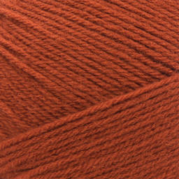 Lion Brand Pound of Love Yarn - Pumpkin Spice, 16 oz close up to show texture