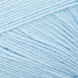 Lion Brand Pound of Love Yarn - Pastel Blue, 16 oz close up to show texture