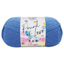 Lion Brand Pound of Love Yarn - Denim, 16 oz