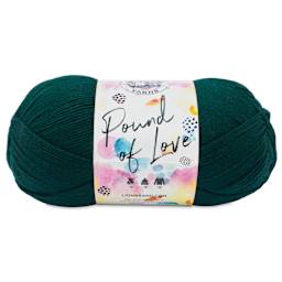 Lion Brand Pound of Love Yarn - Hunter Green, 16 oz