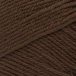 Lion Brand Pound of Love Yarn - Chocolate, 16 oz close up to show texture