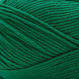 Premier Yarn Cotton Fair Worsted Yarn - Kelly, 207 yds close up to show texture