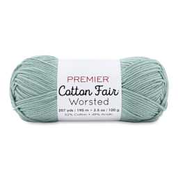Premier Yarn Cotton Fair Worsted Yarn - Succulent, 207 yds