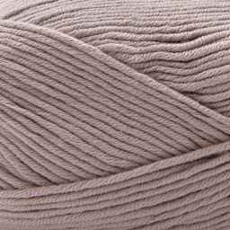 Premier Yarn Cotton Fair Worsted Yarn - Taupe, 207 yds close up to show texture
