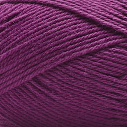 Premier Yarn Cotton Sprout Worsted Yarn - Plum, 180 yds close up to show texture