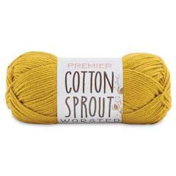 Premier Yarn Cotton Sprout Worsted Yarn - Pear, 180 yds