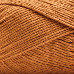 Premier Yarn Cotton Sprout Worsted Yarn - Honey, 180 yds close up to show texture