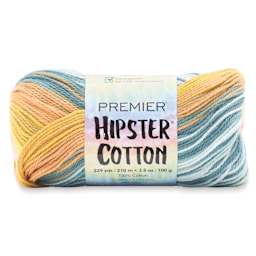 Premier Yarn Hipster Cotton Yarn - Lake House, 229 yds