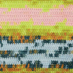 Premier Yarn Hipster Cotton Yarn - Lake House, 229 yds showing crocheted pattern