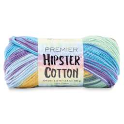 Premier Yarn Hipster Cotton Yarn - Museum, 229 yds