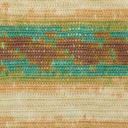 Premier Yarn Hipster Cotton Yarn - Jungle, 229 yds showing crocheted pattern
