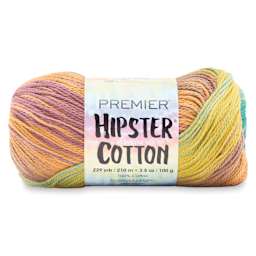 Premier Yarn Hipster Cotton Yarn - Fall Vibes, 229 yds