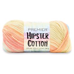 Premier Yarn Hipster Cotton Yarn - Beachball, 229 yds