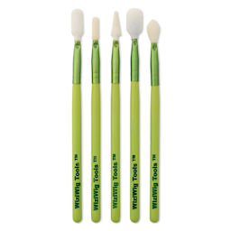 WiziWig TouchUp Sponge Clay Tool - Set of 5, Assorted