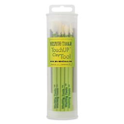 WiziWig TouchUp Sponge Clay Tool - Set of 5, Assorted inside packaging