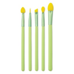 WiziWig TouchUp Silicone Clay Tools -Set of 6 showing five of the included tools