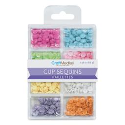 Craft Medley Sequins - Baby Set, .56 oz (Front of package)