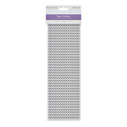 Gemstone Stickers - Crystal, 4" x 6" Sheet (In packaging)