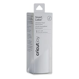 Cricut Joy Permanent Smart Label Writable Vinyl - White, roll inside of the packaging