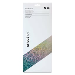 Cricut Joy Permanent Smart Label Writable Vinyl - Silver Holographic, front of the packaging