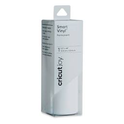 Cricut Joy Permanent Smart Vinyl - White, 5-1/2" x 48", Roll (In packaging)