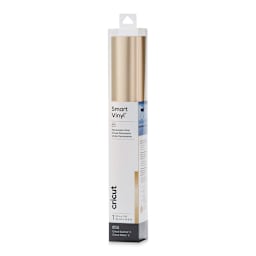 Cricut Permanent Smart Vinyl - Champagne, Matte Metallic, 13" x 3 ft, Roll (In packaging)