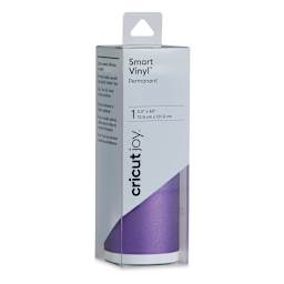 Cricut Joy Permanent Smart Vinyl - Shimmer Purple, 5-1/2" x 48", Roll (In packaging)