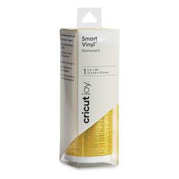 Cricut Joy Permanent Smart Vinyl - Holographic Threads, Gold, 5-1/2" x 48", Roll (In packaging)