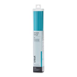 Cricut Removable Smart Vinyl - Aqua, 13" x 3 ft, Roll (In packaging)