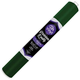 PA Vinyl Iron-On Vinyl - Matte Green, 12" x 20"