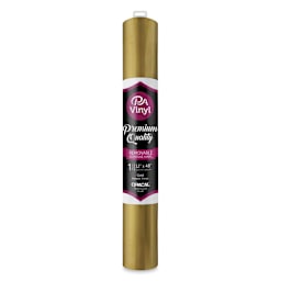 PA Vinyl Removable Vinyl - Metallic Gold, 12" W x 48" L